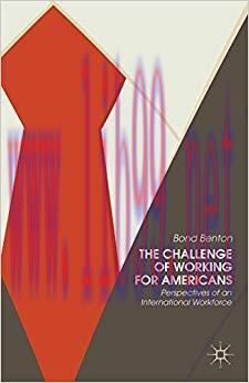 (PDF)The Challenge of Working for Americans: Perspectives of an International Workforce 2014 Ed...