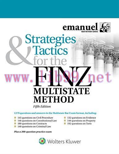 (PDF)Strategies and Tactics for the FINZ Multistate Method (Emanuel Bar Review Series)