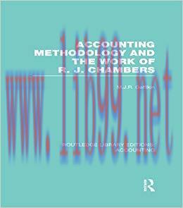 (PDF)Accounting Methodology and the Work of R. J. Chambers (RLE Accounting) (Routledge Library ...
