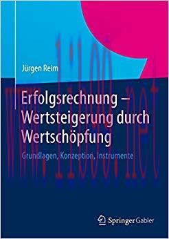 (PDF)Erfolgsrechnung &ndash; Wertsteigerung durch Wertsch&ouml;pfung: Grundlagen, Konzeption, Instrumente ...
