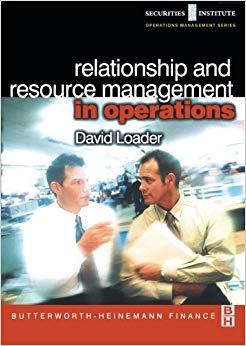 (PDF)Relationship and Resource Management in Operations (Securities Institute Operations Manage...