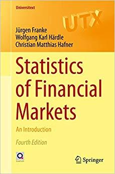 (PDF)Statistics of Financial Markets An Introduction (Universitext) 4th Edition