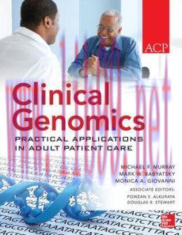 [AME]Clinical Genomics: Practical Considerations for Adult Patient Care (ORIGINAL PDF from_ Pub...