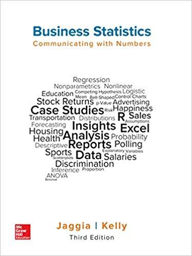 (PDF)Business Statistics Communicating with Numbers 3rd Edition