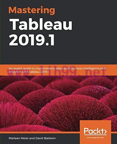 [FOX-Ebook]Mastering Tableau 2019.1, 2nd Edition