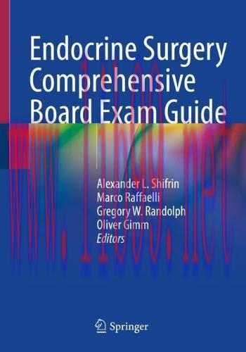 [AME]Endocrine Surgery Comprehensive Board Exam Guide (Original PDF)