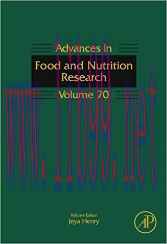 (PDF)Advances in Food and Nutrition Research (ISSN Book 70) 1st Edition