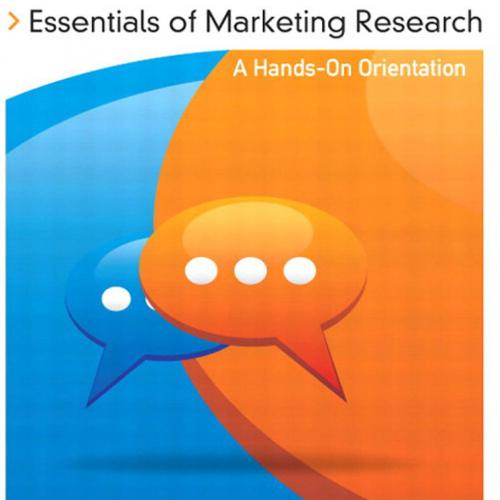 Essentials of Marketing Research A Hands-On Orientation