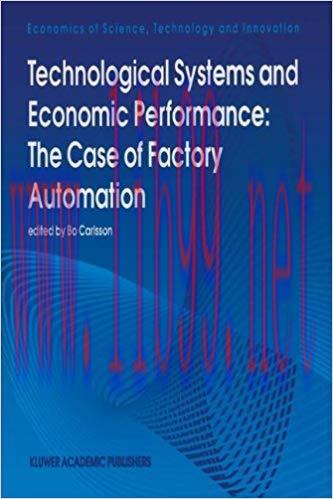 (PDF)Technological Systems and Economic Performance: The Case of Factory Automation (Economics ...