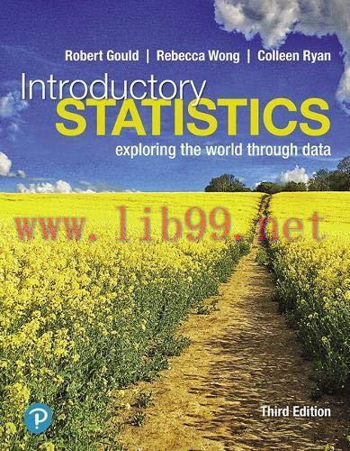 [FOX-Ebook]Introductory Statistics: Exploring the World Through Data, 3rd Edition