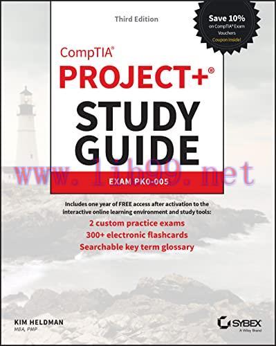 [FOX-Ebook]CompTIA Project+ Study Guide: Exam PK0-005, 3rd Edition