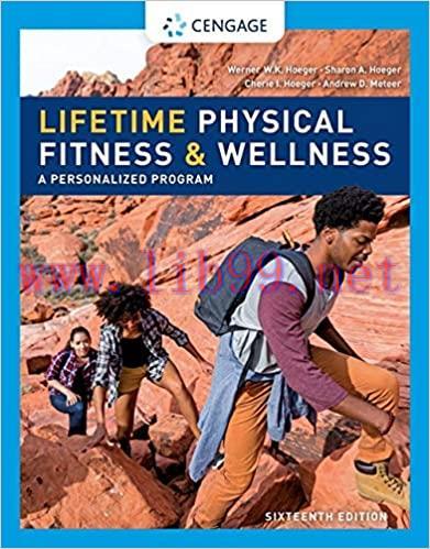 [PDF]Lifetime Physical Fitness & Wellness 16e [Werner W.K. hoeger]