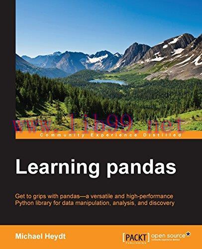 [FOX-Ebook]Learning Pandas