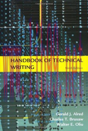 [FOX-Ebook]Handbook of Technical Writing, 9th Edition
