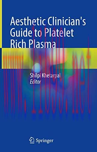 [AME]Aesthetic Clinician's Guide to Platelet Rich Plasma (Original PDF)
