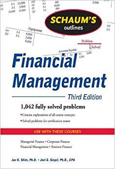 (PDF)Schaum&rsquo;s Outline of Financial Management, Third Edition (Schaum&rsquo;s Outlines) 3rd Edition