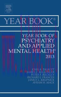 [AME]Year Book of Psychiatry and Applied Mental Health 2013, 1e (Year Books)
