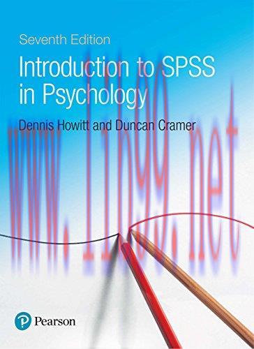 [FOX-Ebook]Introduction to SPSS in Psychology, 7th Edition