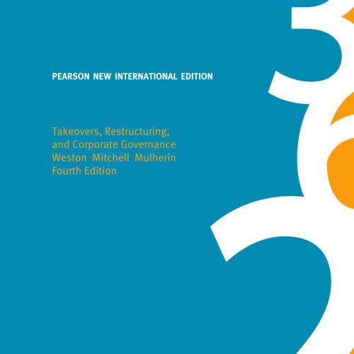 Takeovers, Restructuring, and Corporate Governance 4_E