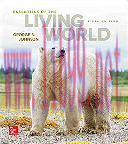 Solution Manual for Essentials of the Living World 5th Edition