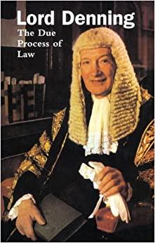 (PDF)The Due Process of Law 1st Edition