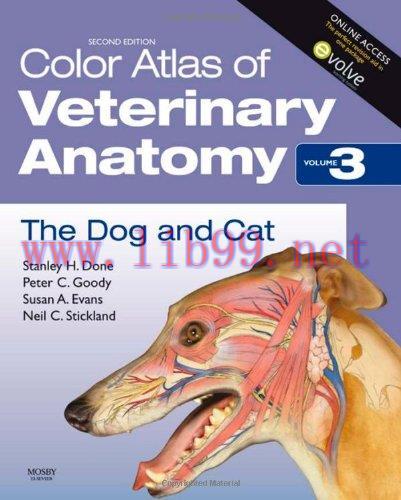 [AME]Color Atlas of Veterinary Anatomy, 2nd Edition, Volume 3, The Dog and Cat (Original PDF)
