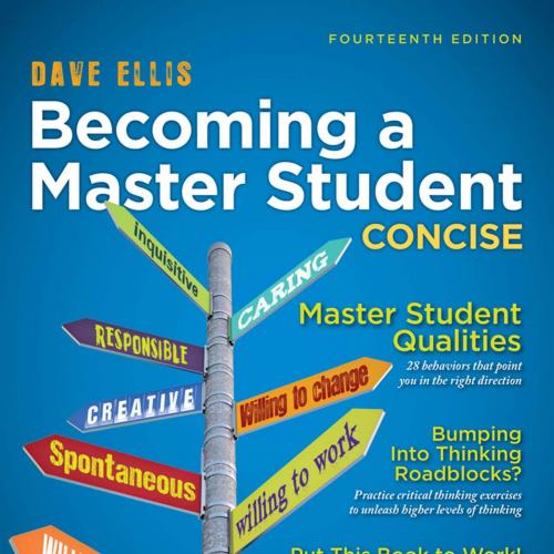 Becoming a Master Student Concise 14th Edition