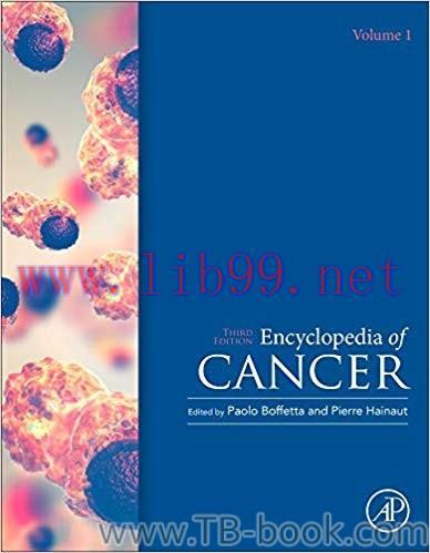 Encyclopedia of Cancer 3rd Edition by Paolo Boffetta