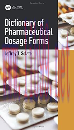 [AME]Dictionary of Pharmaceutical Dosage Forms (Original PDF)