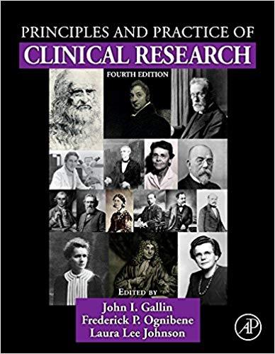 Principles and Practice of Clinical Research