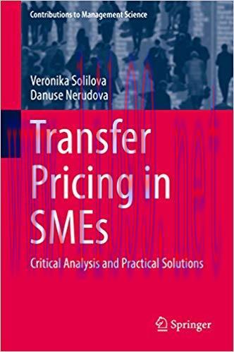 (PDF)Transfer Pricing in SMEs: Critical Analysis and Practical Solutions (Contributions to Mana...