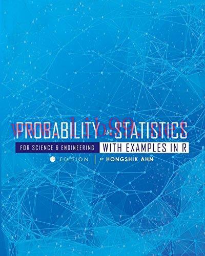 [FOX-Ebook]Probability and Statistics for Science and Engineering with Examples in R
