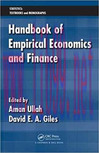 (PDF)Handbook of Empirical Economics and Finance (Statistics: A Series of Textbooks and Monogra...