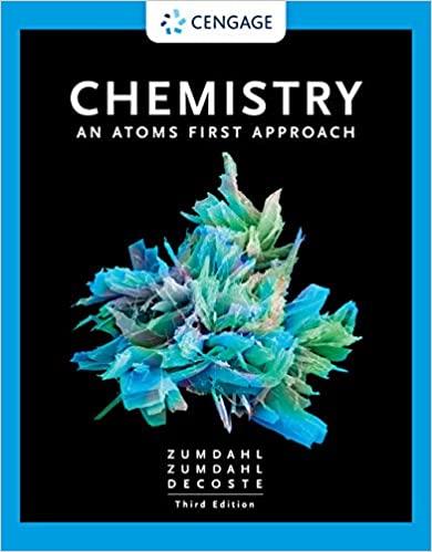 Chemistry An Atoms First Approach, Edition 3