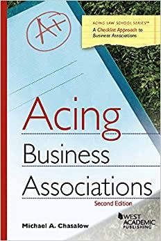 (PDF)Acing Business Associations (Acing Series) 2nd Edition, Kindle Edition
