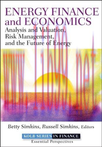 [FOX-Ebook]Energy Finance and Economics