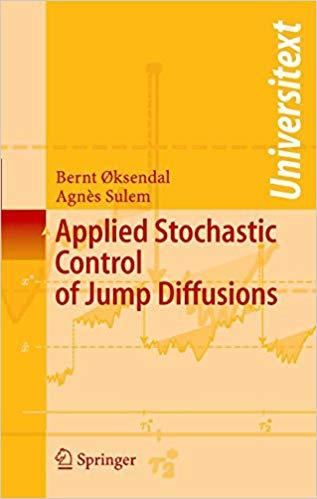 (PDF)Applied Stochastic Control of Jump Diffusions (Universitext) 1st Edition