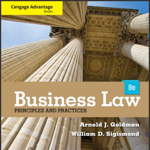 (Instructor's Manual)Business Law_ Principles and Practices, 9th Edition.zip