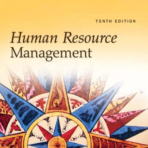 Human Resource Management 10th Edition by Byars, Lloyd L