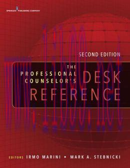 [AME]The Professional Counselor&rsquo;s Desk Reference, Second Edition