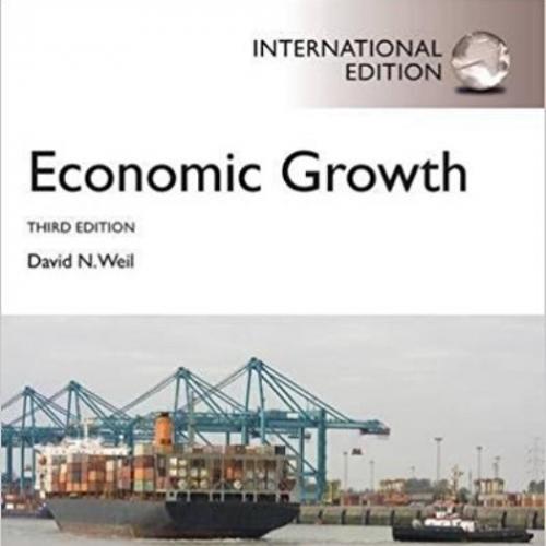 Economic Growth International Student Edition 3rd Edition - Weil, David N