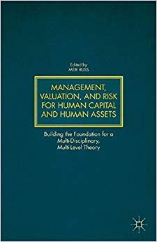 (PDF)Management, Valuation, and Risk for Human Capital and Human Assets Building the Foundation...