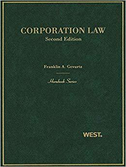 (PDF)Gevurtz&rsquo;s Corporation Law, 2d (Hornbook Series) 2nd Edition