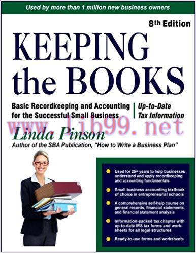 (PDF)Keeping the Books: Basic Recordkeeping and Accounting for Small Business (Small Business S...