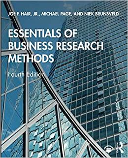 (PDF)Essentials of Business Research Methods
