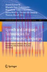 [PDF]Speech and Language Technologies for Low-Resource Languages: First International Conferenc...
