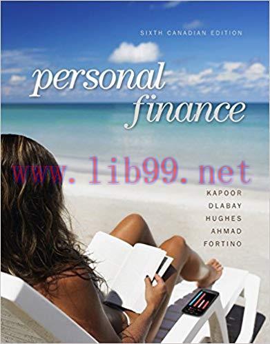 [PDF]Personal Finance, 6th Canadian Edition [Jack R. Kapoor]