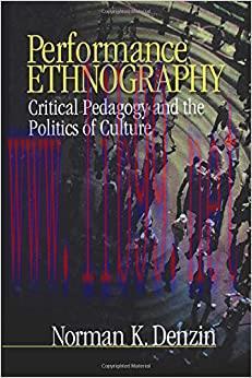 (PDF)Performance Ethnography: Critical Pedagogy and the Politics of Culture