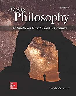 (PDF)Doing Philosophy An Introduction Through Thought Experiments