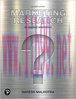(PDF)Marketing Research: An Applied Orientation 7th Edition by Naresh K. Malhotra